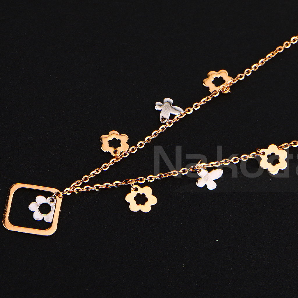 750 Rose Gold Cz Exclusive Women's Tanmaniya RTM560 - Image 2