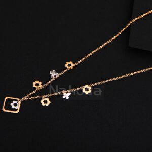 750 Rose Gold Cz Exclusive  Women's Tanmaniya RTM560