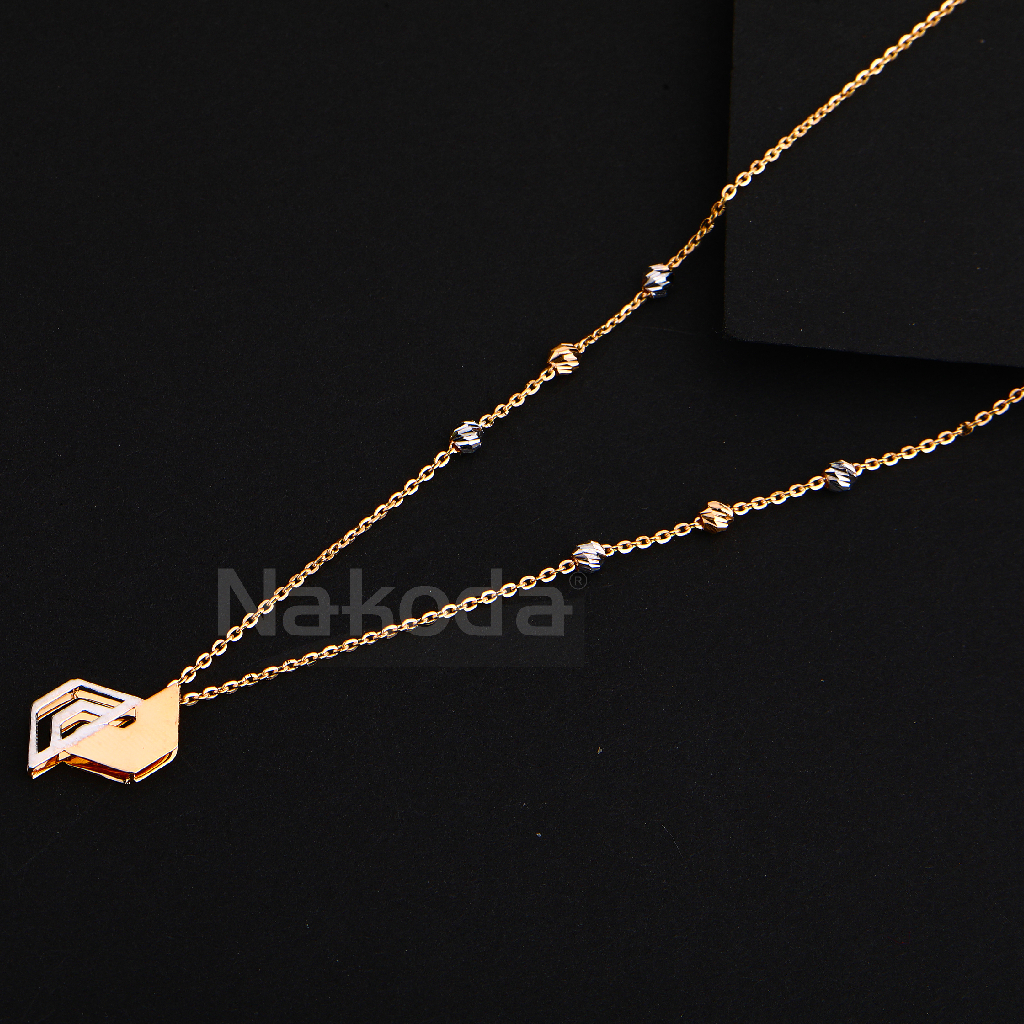 750 Rose Gold Cz Delicate  Women's Tanmaniya RTM561