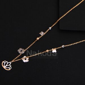 750 Rose Gold Fancy Ladies Tanmaniya RTM567