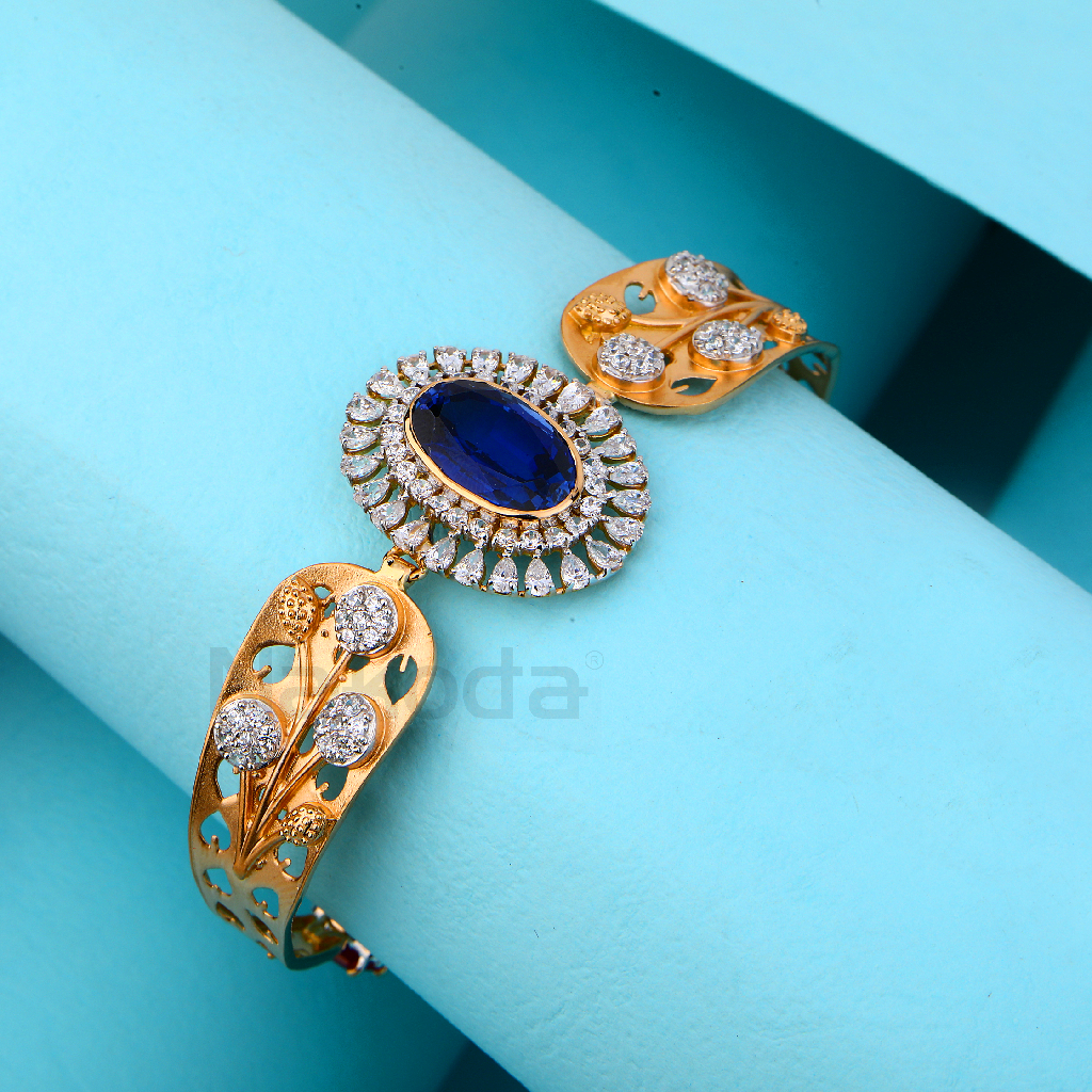 750 Rose Gold Exclusive Women's Kada Bracelet RLKB425