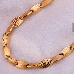 750 Rose Gold Hallmark Men's Chain RMC128