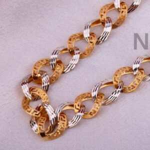 750 Rose Gold Hallmark Gorgeous Men's Chain RMC129