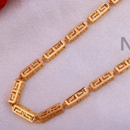 750 Rose Gold Hallmark Exclusive Men's Chain RMC130 - Image 2