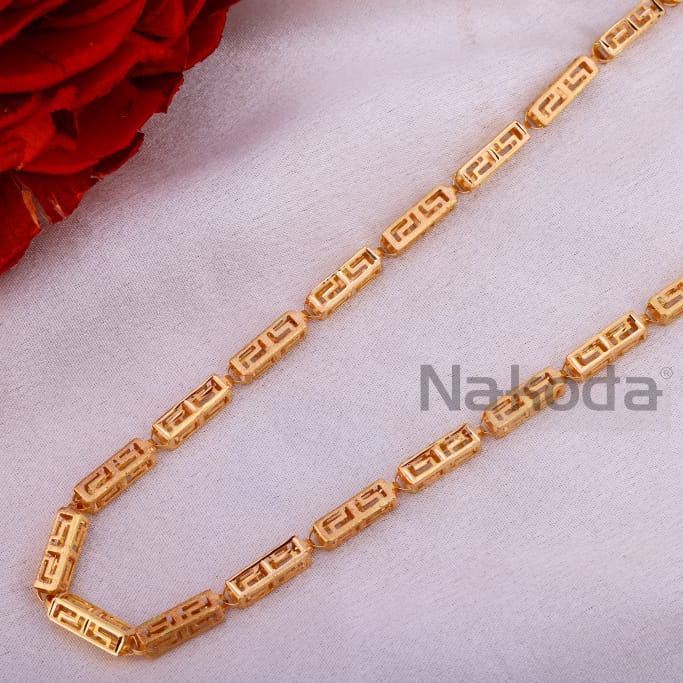 750 Rose Gold Hallmark Exclusive Men's Chain RMC130