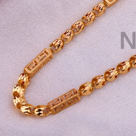 750 Rose Gold Hallmark Designer Men's Chain RMC131 - Image 3