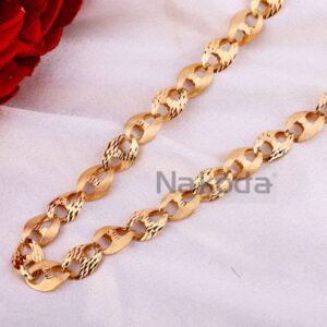 750 Rose Gold Hallmark Delicate Men's Chain RMC106