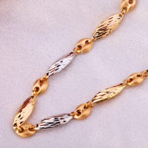 750 Rose Gold Hallmark Delicate Men's Chain RMC107
