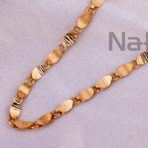 750 Rose Gold Men's Fancy Chain RMC112