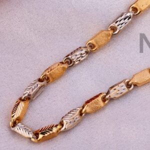 750 Rose Gold Men's Designer Chain RMC114