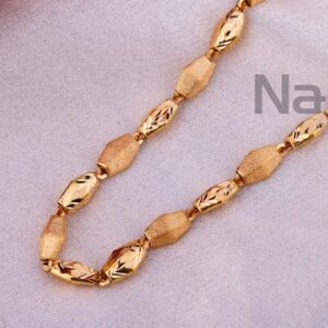 750 Rose Gold Men's Classic Chain RMC116