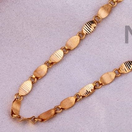 750 Rose Gold Men's Chain RMC117 - Image 3