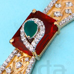 750 Rose Gold Ladies Kada Bracelet RLKB433