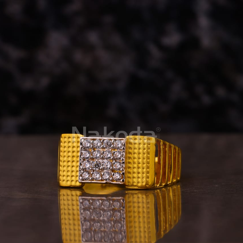 916 Gold Hallmark Gorgeous Men's Ring MR883