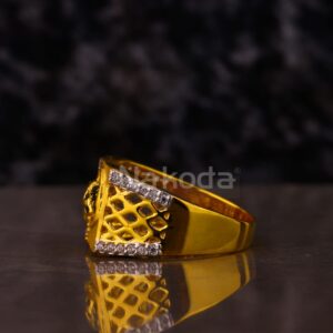 916 Gold Hallmark Exclusive Men's Ring MR885