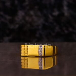 916 Gold Hallmark Designer Men's Ring MR886