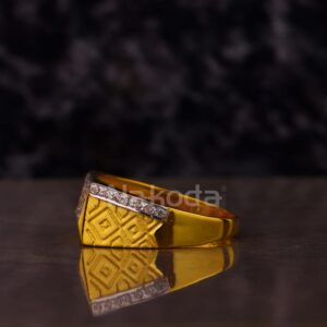 916 Gold Men's Delicate Ring MR877