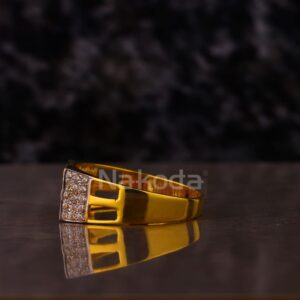 916 Gold Men's Classic Ring MR878