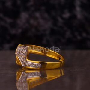 916 Gold Hallmark Men's God Ring MGR191