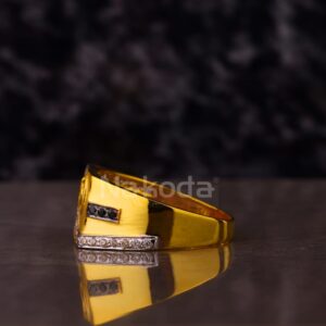 916 Gold Men's Gorgeous God Ring MGR193