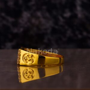 916 Gold Men's Delicate God Ring MGR196