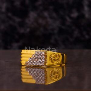 916 Gold Men's Delicate God Ring MGR196