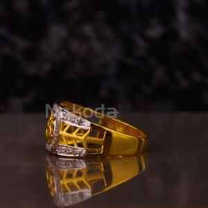 916 Gold Men's God Ring MGR199