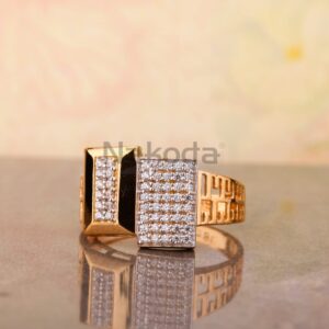 750 Rose Gold Gorgeous Men's Ring RMR102
