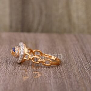 18KT Rose Gold Hallmark Exclusive Ladies Ring RLR931