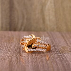 750 Rose Gold Gorgeous Ladies Hallmark Ring RLR934