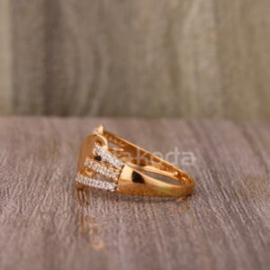 750 Rose Gold Gorgeous Ladies Hallmark Ring RLR934