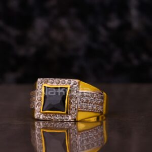 916 Gold Men's Solitaire Fancy Ring MSR134