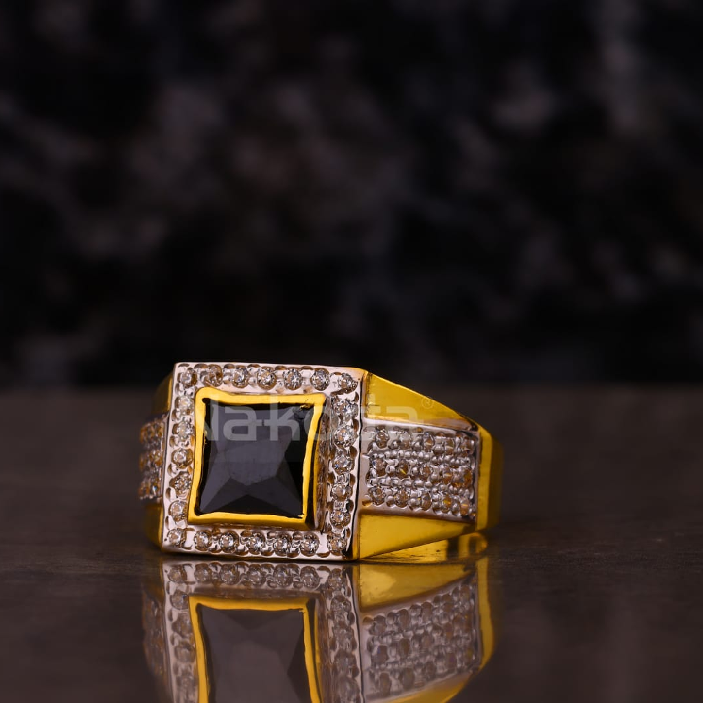 916 Gold Men's Solitaire Fancy Ring MSR134