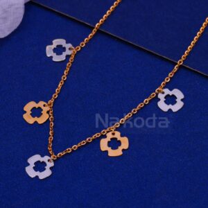 750 Rose Gold CZ Hallmark Stylish Ladies Bracelet RTB09