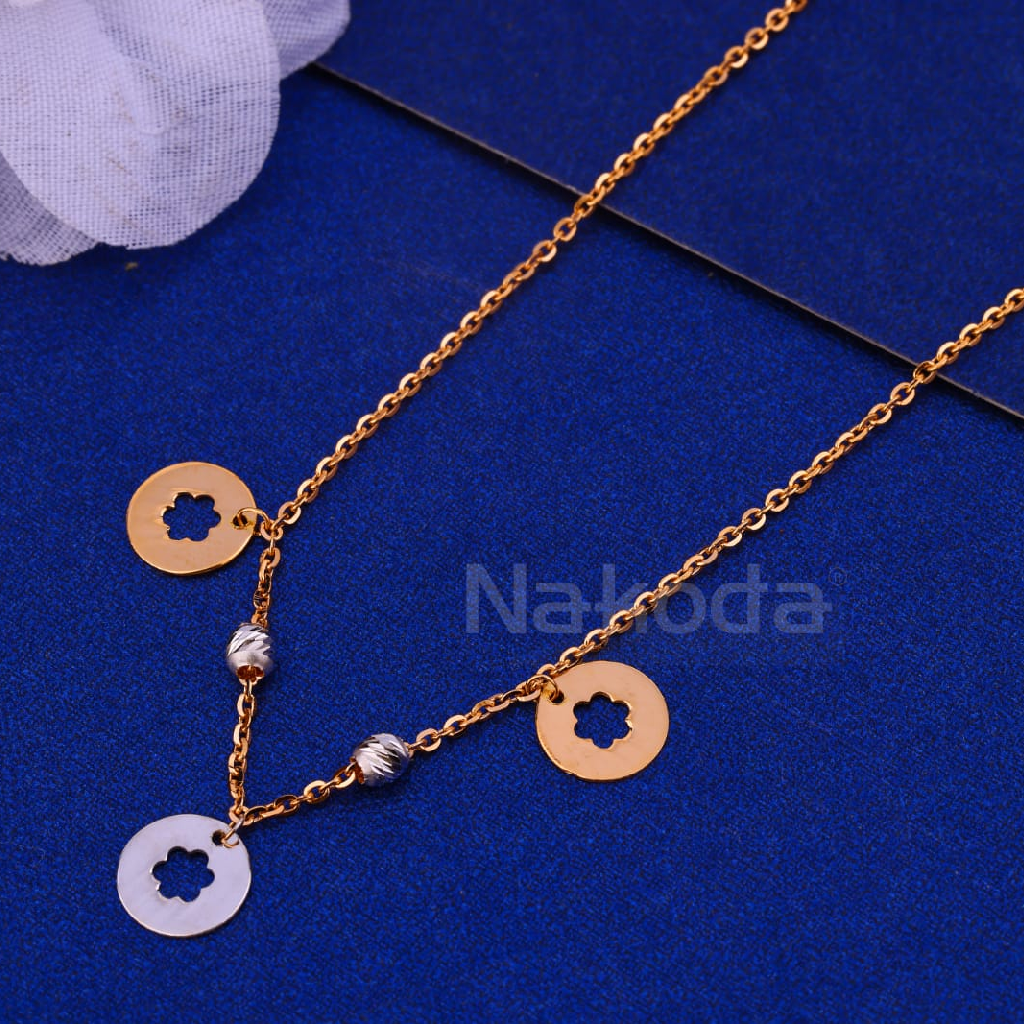 750 Rose Gold CZ Hallmark Fancy Ladies Bracelet RTB10