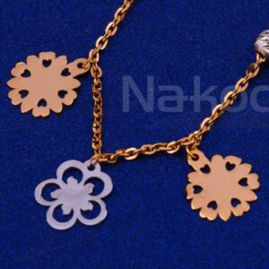 750 Rose Gold CZ Ladies Stylish Bracelet RTB15