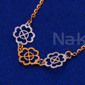 750 Rose Gold CZ Ladies Delicate Bracelet RTB19