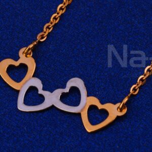 750 Rose Gold Hallmark Fancy Ladies Bracelet RTB25