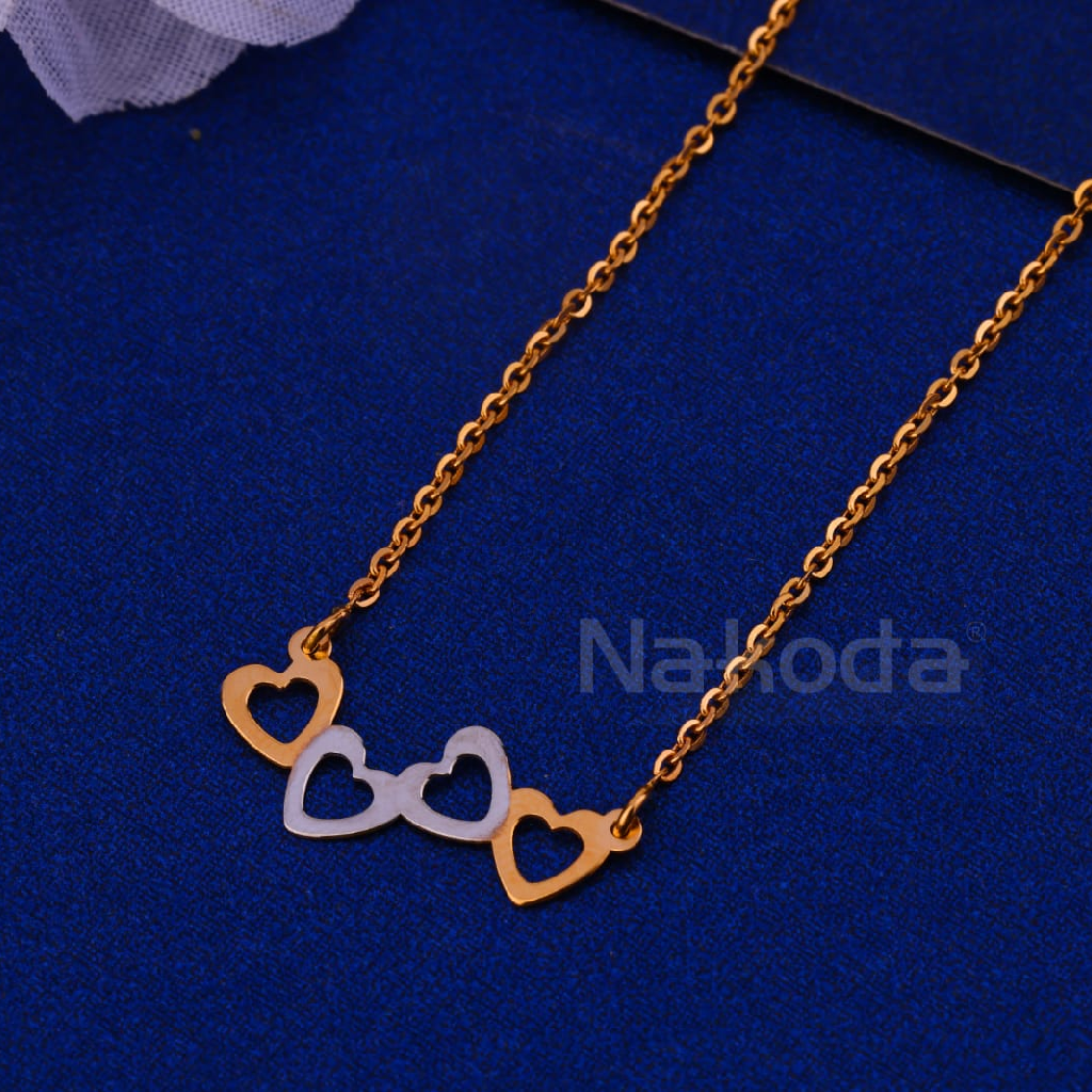 750 Rose Gold Hallmark Fancy Ladies Bracelet RTB25