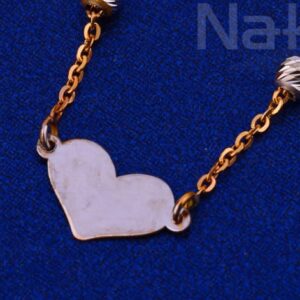 750 Rose Gold Hallmark Designer Ladies Bracelet RTB28