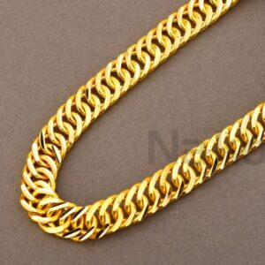 916 Gold CZ Men's Classic Choco Chain MCH838