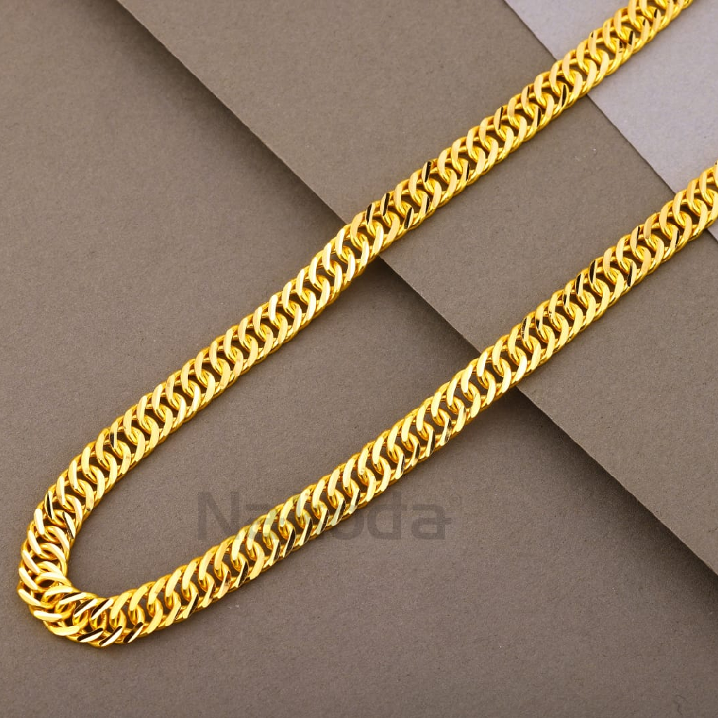 916 Gold CZ Men's Classic Choco Chain MCH838