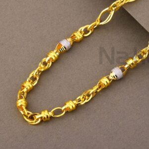 916 Gold Men's Stylish Choco Chain MCH812