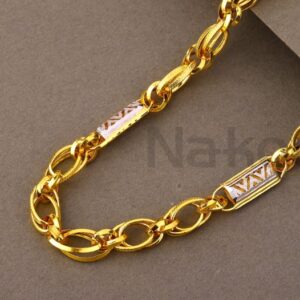 916 Gold Men's Delicate Choco Chain MCH816