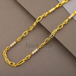 916 Gold Men's Classic Choco Chain MCH817