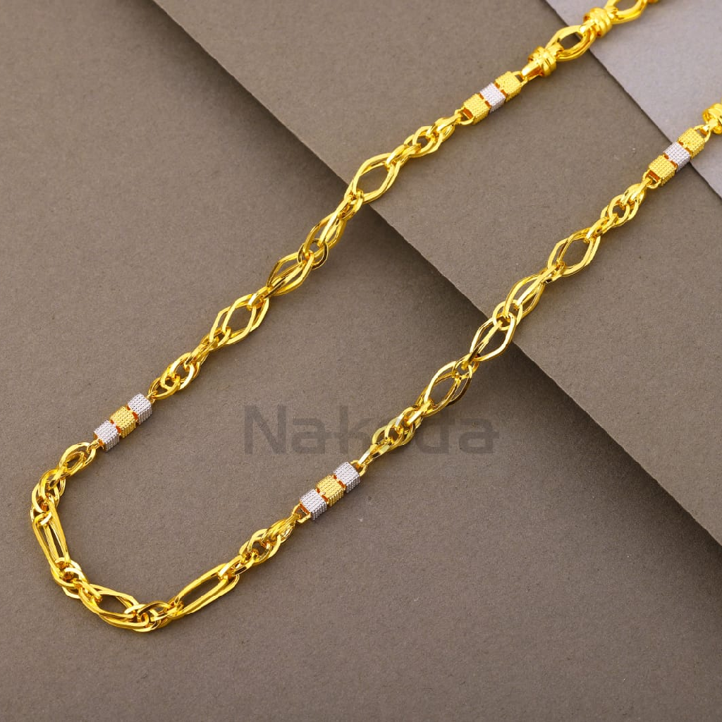 916 Gold Men's Classic Choco Chain MCH817