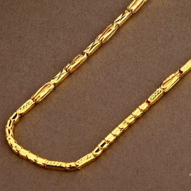 22ct Gol Hallmark Fancy Choco Chain MCH43 - Image 2