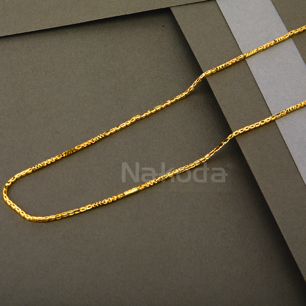22KT Gold Men's Designer Choco Chain MCH775