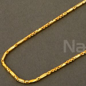 916 Gold Gentlemen's Fancy Choco Chain MCH780