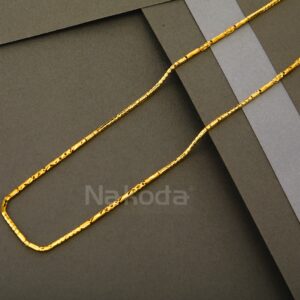 916 Gold Gentlemen's Delicate Choco Chain MCH782